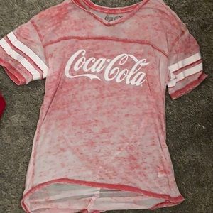 Red Coca-cola t-shirt